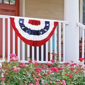Patriot Pleated Home Fan Banner